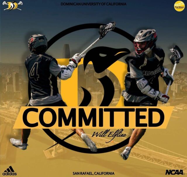 Congratulations on one of our own @will_elfline_2 on his commitment to Dominican University (CA).