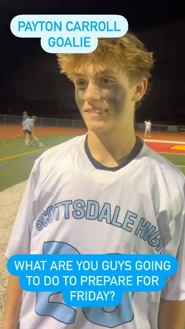 After an outstanding comeback for a win in overtime tonight, we got to talk to Goalie, Payton Carroll, to get his perspective! #lax #lacrosse #playoffs