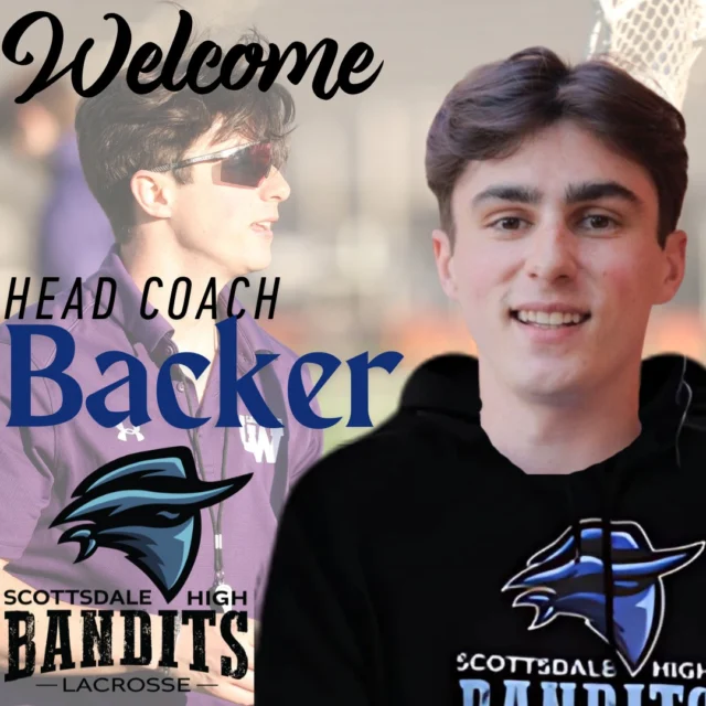 We are thrilled to announce Justin Backer as the new head coach of the Bandits! With a deep passion for the game, a sharp strategic mind, and a proven ability to lead and inspire, Coach Backer is the right person to take the mantle and guide our program into its next chapter.

We believe in his vision and leadership to build on the strong foundation laid by Coach Seth Freidman, whose dedication and impact have brought us to where we are today. Under Coach Backer’s guidance, we are confident the Bandits will continue to grow, compete, and thrive—on and off the field.

Let’s give Coach Backer a warm welcome and get ready for an exciting new era of Bandits Lacrosse! Go Bandits!