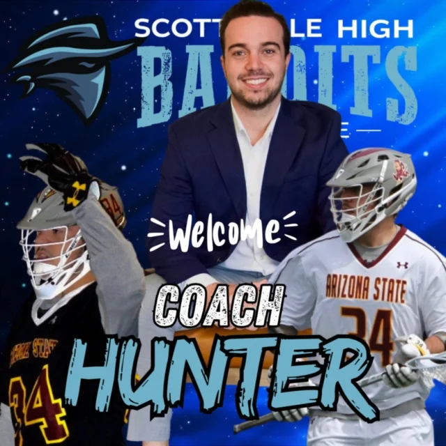 The Bandits are thrilled to welcome Coach Chris Hunter to the coaching staff! Coach Hunter will be working with the FOGOs, clears, and transition play!

His LAX pedigree is going to be a tremendous asset to the Bandits!
Welcome Coach!