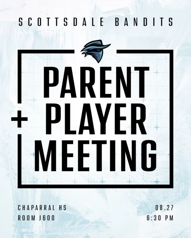 🚨FALL MANDATORY MEETING🚨

All parents and players!! We will meet in Room J600 at Chaparral HS on Thursday August 27th at 6:30pm, to discuss everything you need to know about Fall Ball, and more! This meeting is for new and returning players / parents. See you then!